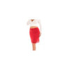 Jupe longue rouge Maria 